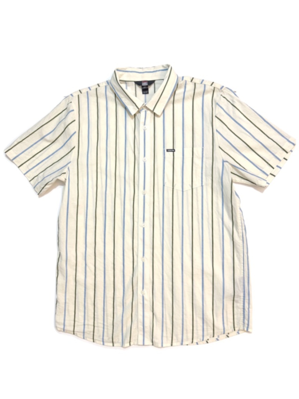 Vision Street Wear Men's Short Sleeve Shirt  Size Large